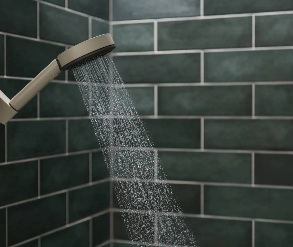 Hansgrohe Pulsify Planet Edition, ručná sprcha 105 3jet Relaxation EcoSmart+ Select, sand (recyklované), HAN-26077210