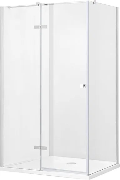 Besco Obdĺžnikový sprchovací kút PIXA R 100x80 (100x90, 120x80, 120x90), výška 195 cm - bez vaničky BESCO-Rozmery: 120x80, BESCO-Orientácia: Ľavá