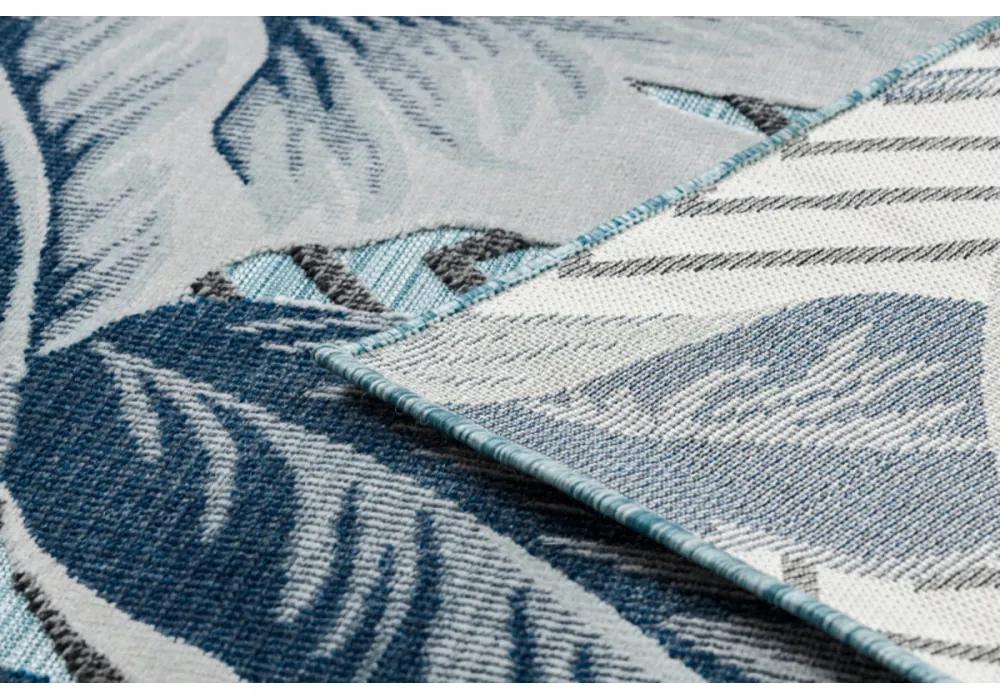 Vonkajšie kusový koberec Perie modrý 2 78x150cm