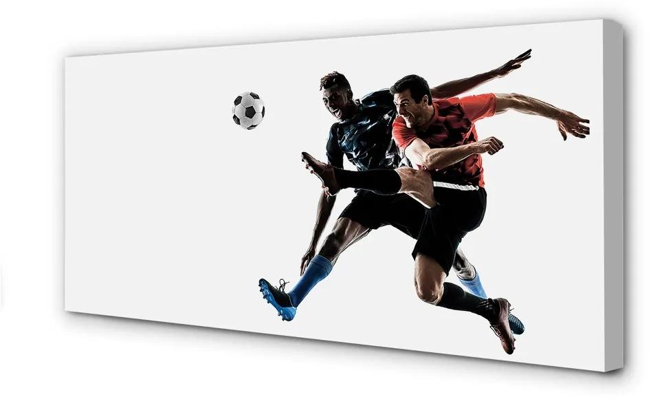 Obraz canvas muži futbal 100x50 cm