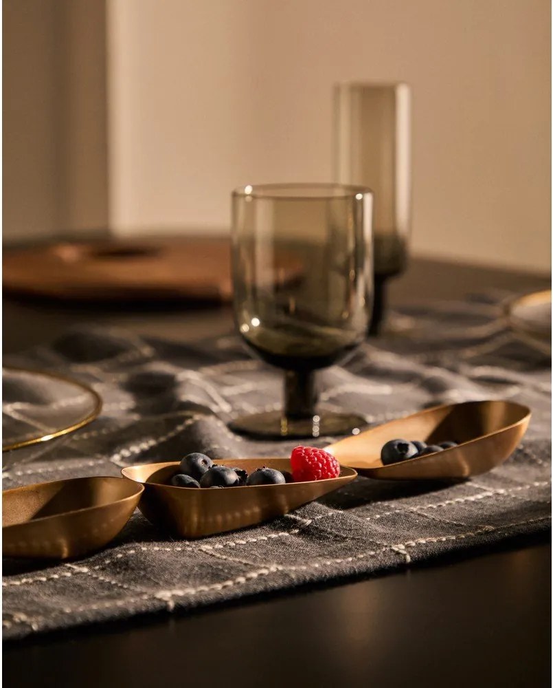 Servírovacia miska z nehrdzavejúcej ocele v zlatej farbe Aruc – Kave Home