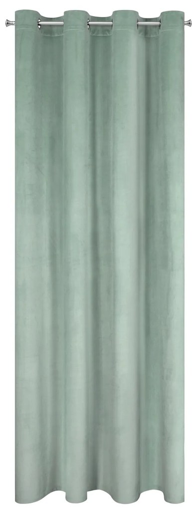 ZATEMŇOVACÍ ZÁVES NA KRÚŽKOCH ROSA 140X250 CM SVETLOMÄTOVÁ