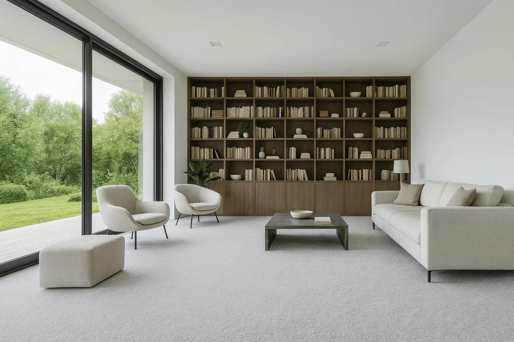 Koberec metráž Eton šedý 73 - neúčtujeme odrezky z role, na mieru, šíře 1,33m,1m,2m,3m,4m,na mieru, neúčtujeme odrezky, šedá, filc, kancelária, Vopi