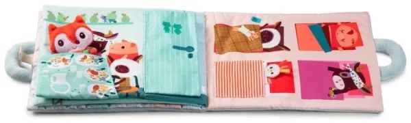 Lilliputiens - Textilná knižka Dobré ráno líška Alice