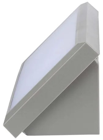 LED Vonkajšie nástenné svietidlo LED/12W/230V 3000K IP65 šedá