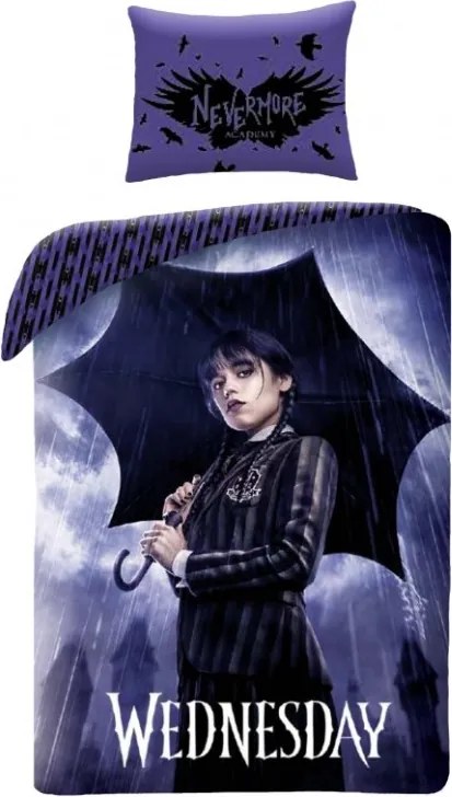 Obliečky Wednesday 140x200+70x90 cm