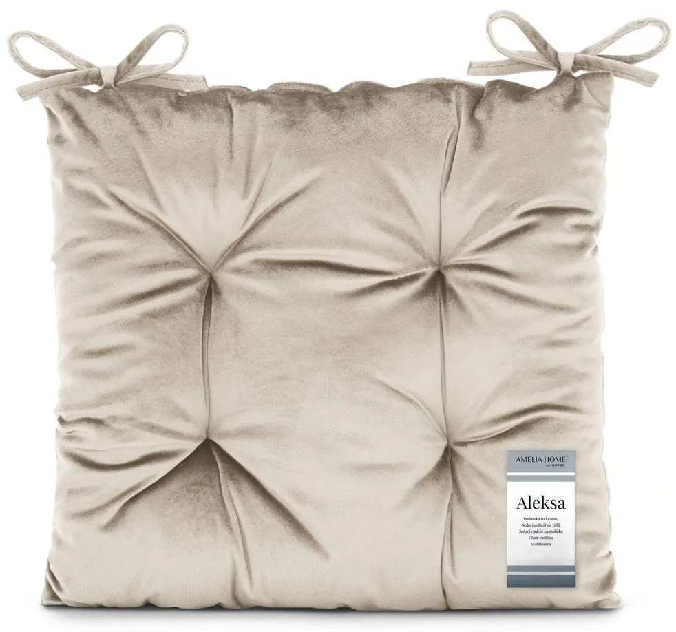 Podsedák na stoličku Aleksa krémová