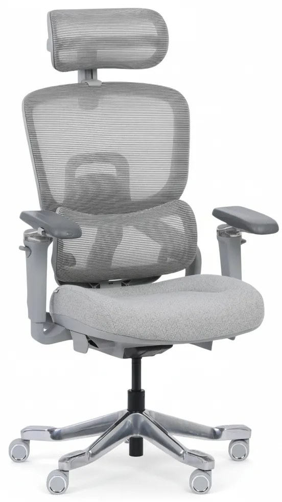 Kancelárska stolička VERSO, sivá