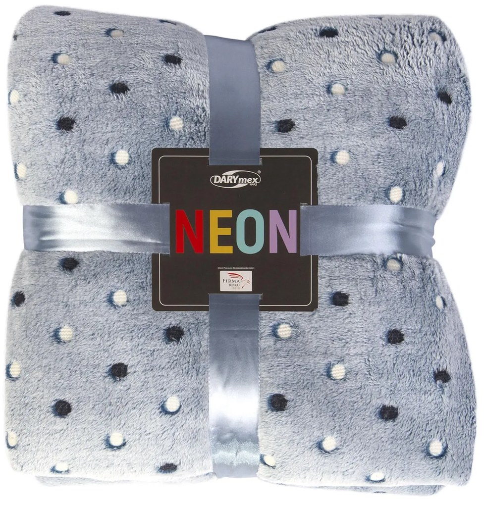 DEKA Z MIKROVLÁKNA NEON 150X200 CM VZOROVANÁ