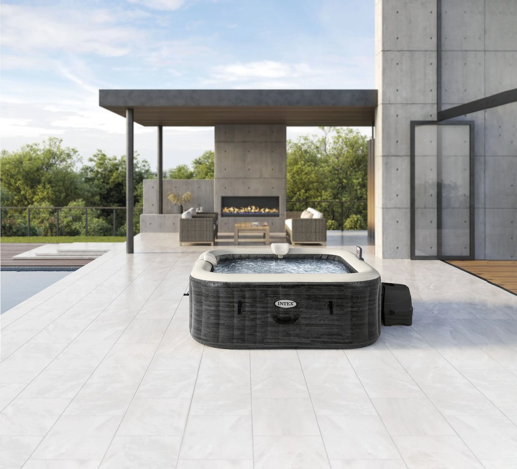 Intex | Vírivý bazén Pure Spa Greystone Deluxe Bubble Spa 6 NP | 11400295