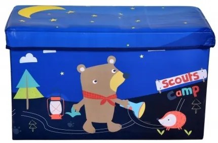 Detský box na hračky s motívom medvedíka