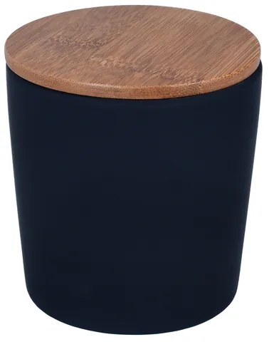 Erga Plain, kozmetický pohár na postavenie, čierna matná-hnedá, ERG-08120