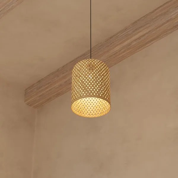 Atmosphera - Luster na lanku ALI 1xE27/40W/230V bambus