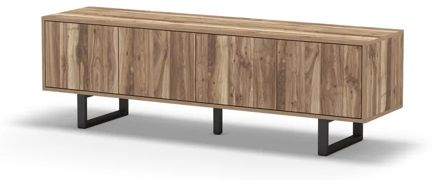 TV stolík v dekore orecha v prírodnej farbe 160x51 cm Laila – Marckeric