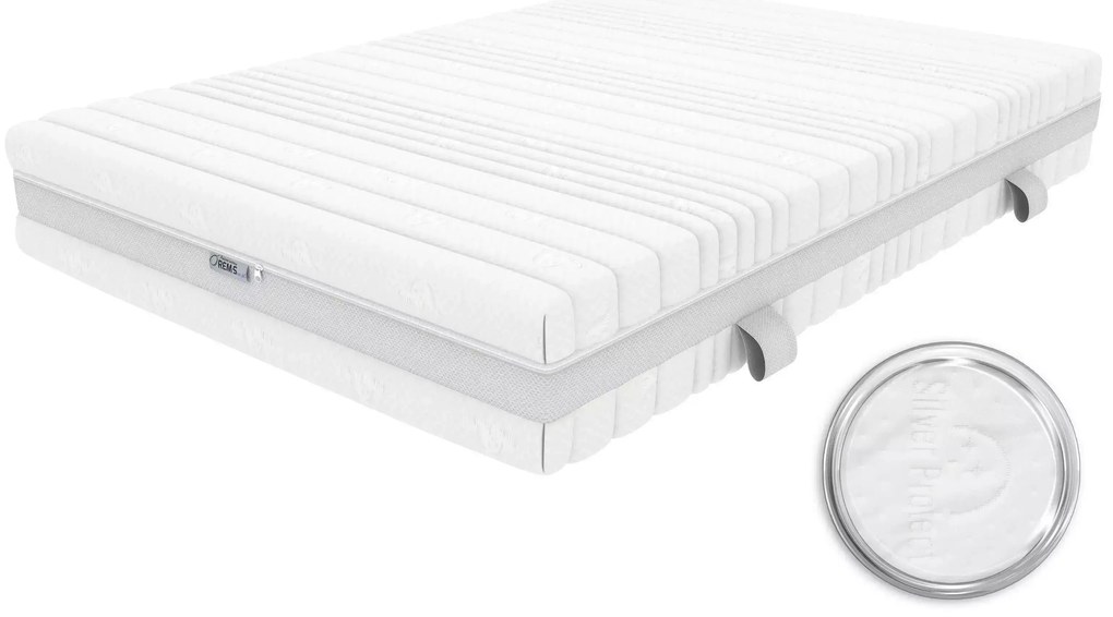 Penový matrac Complex 80x200 cm (T4) (poťah Silver protect). Akcia -21%. Vlastná spoľahlivá doprava až k Vám domov. 1120089