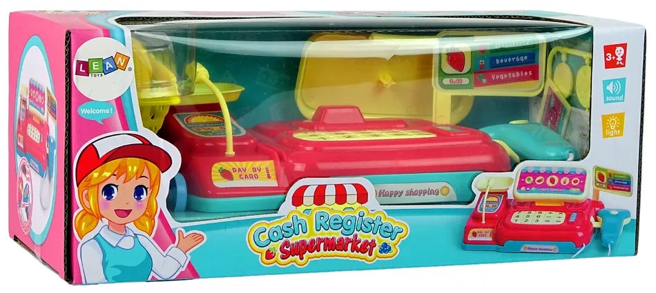 Lean Toys Detská pokladňa s príslušenstvom