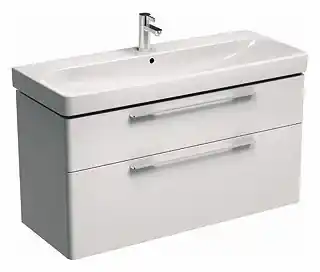 Umývadlová skrinka KOŁO TRAFFIC 116,8 x 62,5 x 46,1 cm - biela | Biano