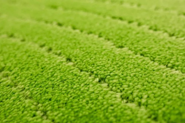 Kúpeľňový koberček Sara Green svetlozelený, vlny