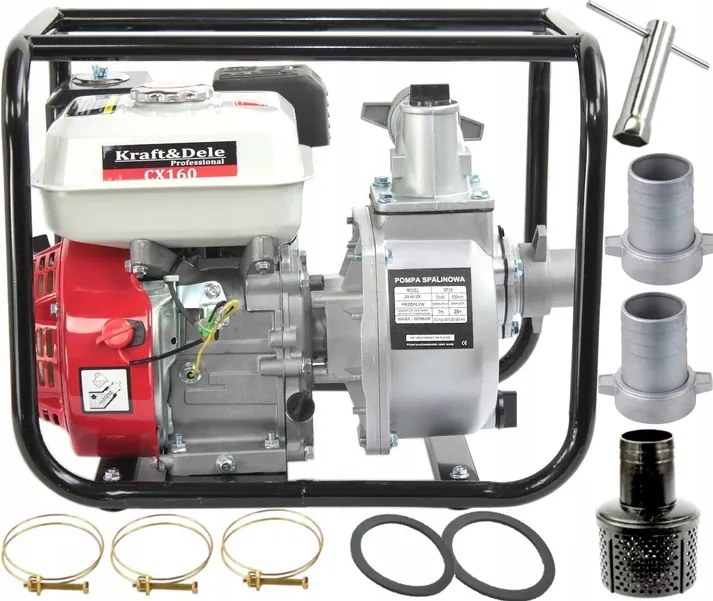 Motorové Čerpadlo Benzínové Čerpadlo Vodné Čerpadlo 2" 13HP 600l/h Kraft&dele