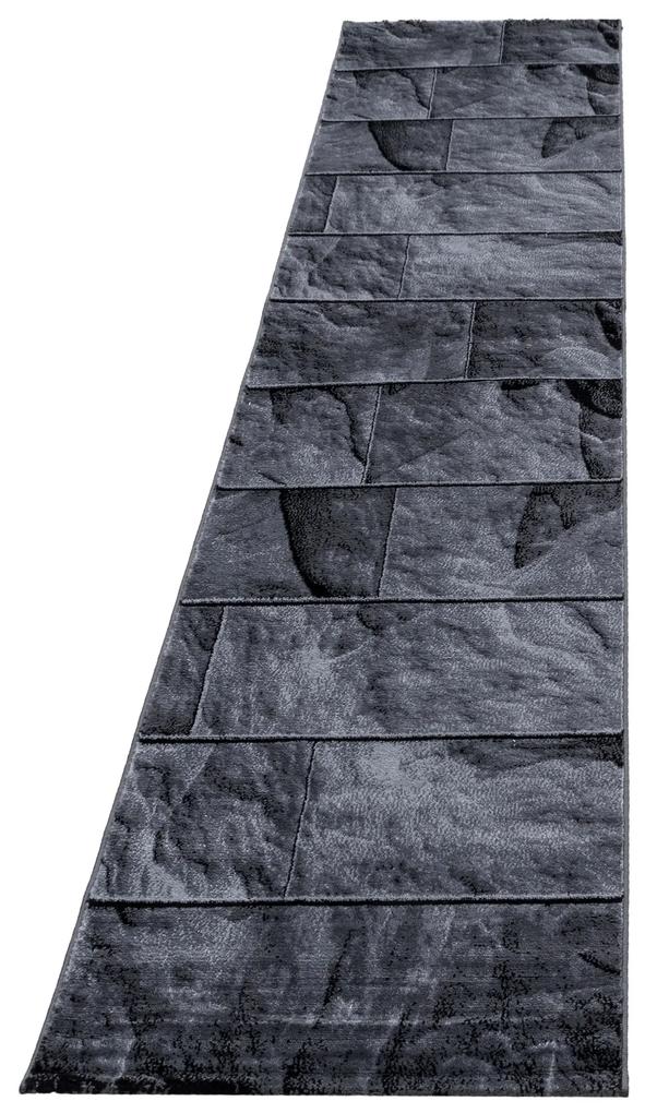 Ayyildiz Kusový koberec PARMA 9250, Čierna Rozmer koberca: 240 x 340 cm