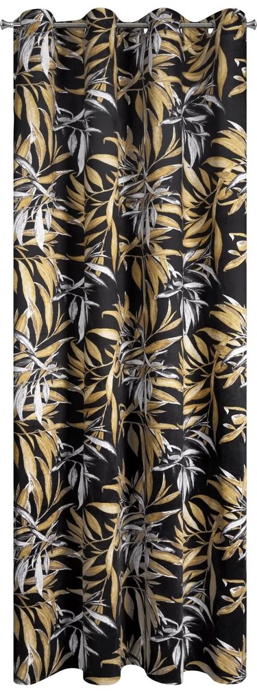 ZATEMŇOVACÍ ZÁVES NA KRÚŽKOCH PIERRE CARDIN ZOJA 140X250 CM VZOROVANÁ
