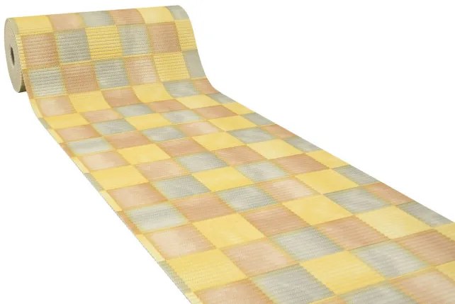 Kúpelňová penová rohož Softy-tex 842 oranžová