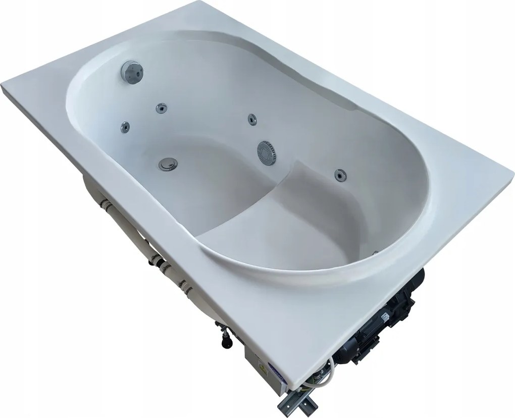 Hydromasážna Vaňa 120x75 So Sedadlom Pre Zdravotne Postihnutých Malá Ivea