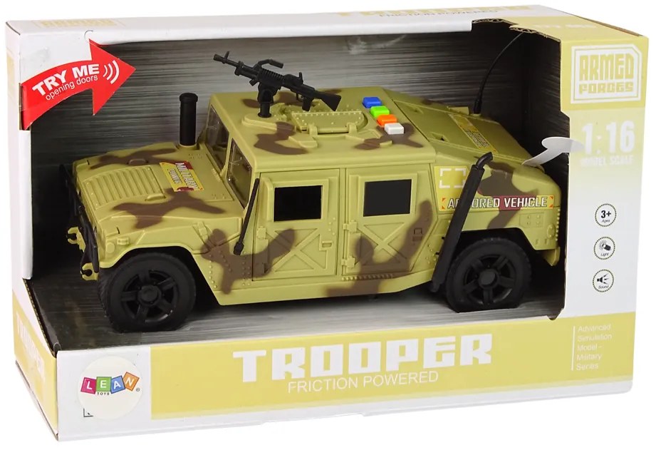 LEAN TOYS Vojenské vozidlo