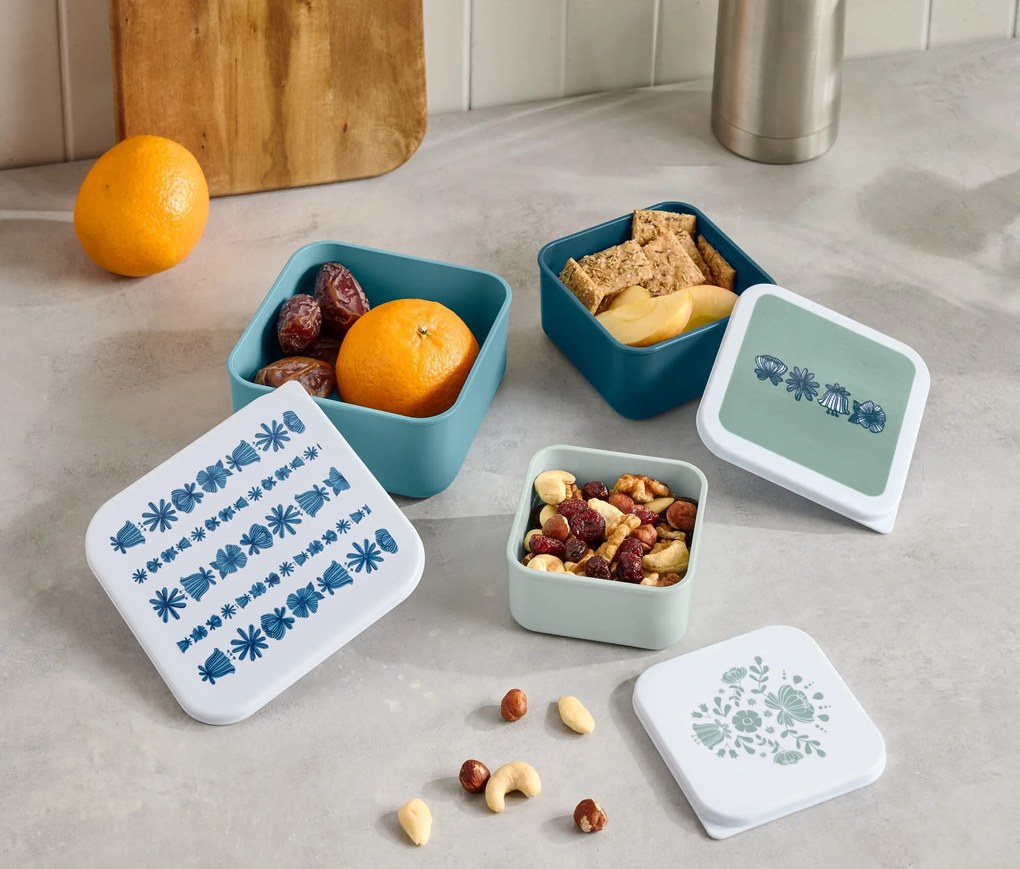 Boxy na malé občerstvenie, 3 ks