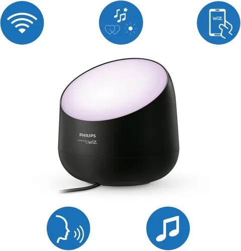 Philips - LED RGB+TW Stmievateľná stolná lampa SMART LED/9W/230V 2200-6500K Wi-Fi