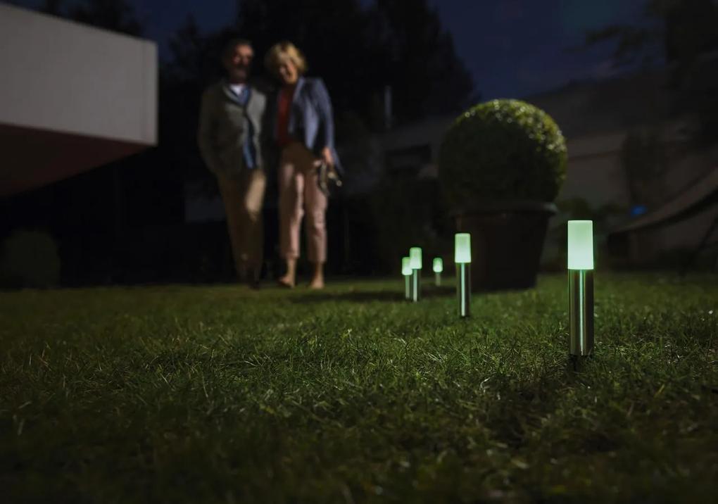 LEDVANCE Chytré záhradné zapichovacie LED osvetlenie SMART WIFI GARDEN POLE, 3,1 W, teplá biela, RGB, 3x zdro