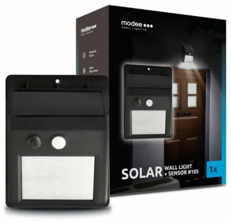 Modee LED solárne nástenné svietidlo s PIR ML-WS105