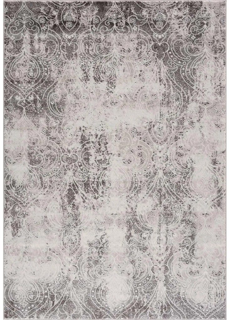 Dekorstudio Moderný koberec NOA - vzor 9318 sivý Rozmer koberca: 80x300cm