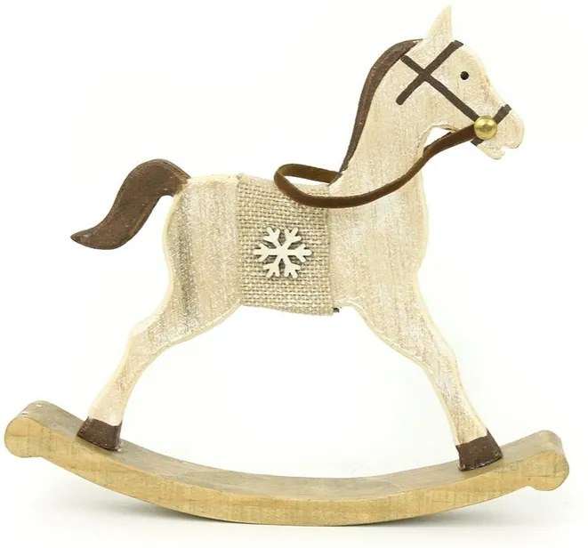 Dekoračný hojdací kôň Jurášek, 17,5 cm