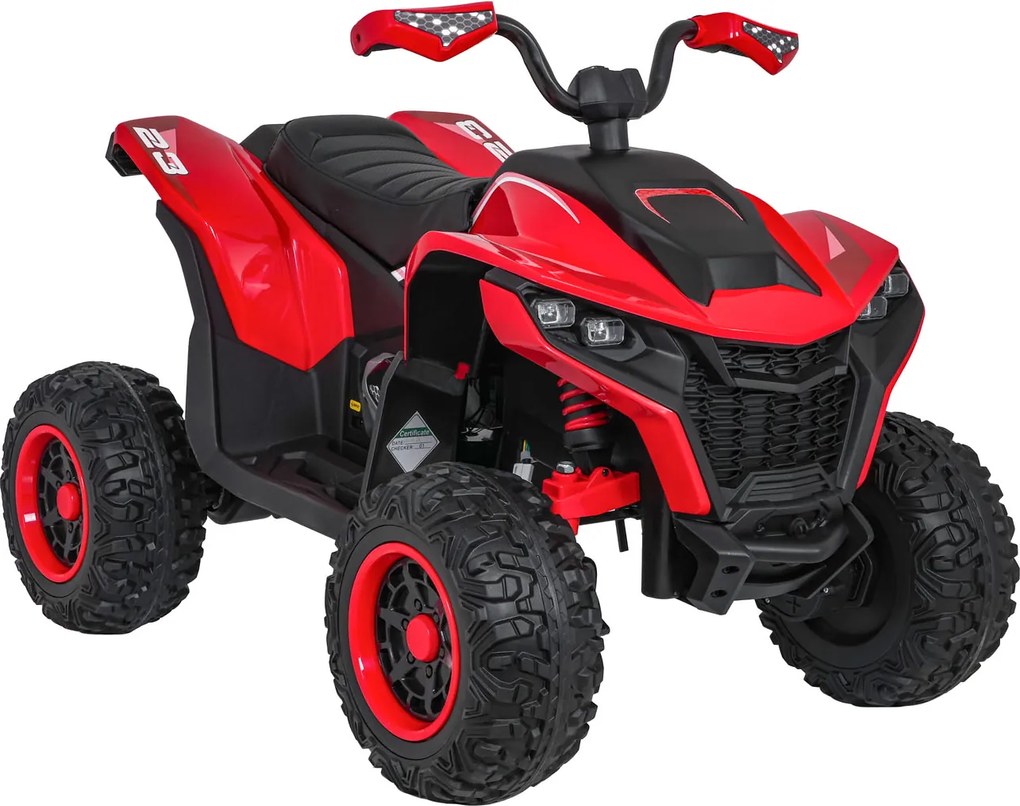 Ramiz Rýchle koleso Quad Vehicle Červená