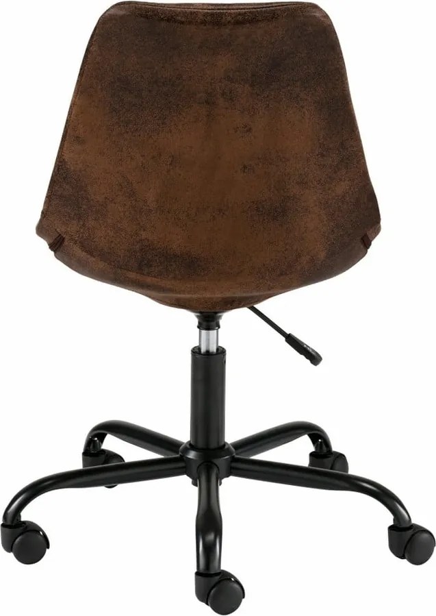 Hnedá kancelárska stolička na kolieskach Støraa Dennis