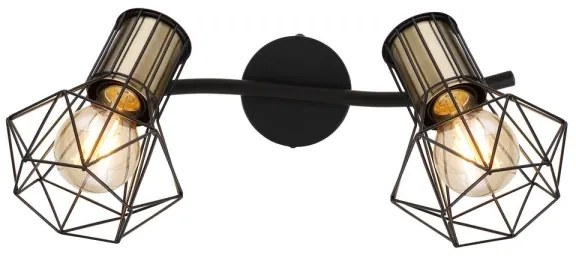 Globo 54017-2M - Bodové svietidlo PRISKA 2xE27/40W/230V