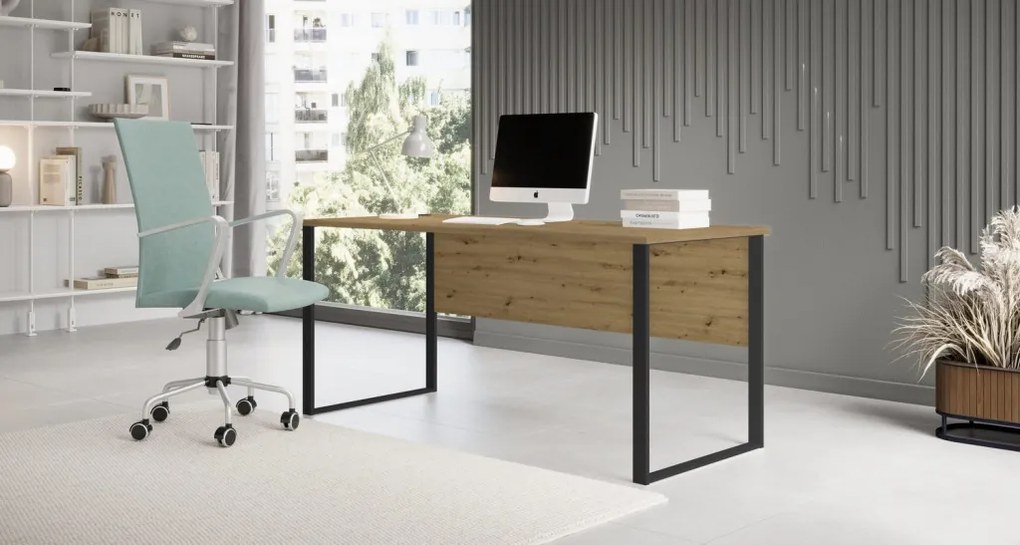 Písací stôl Amanda, dub artisan