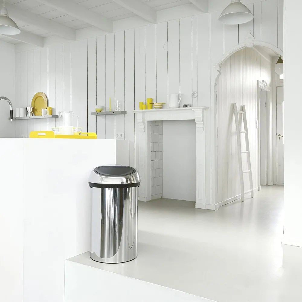 Brabantia Touch Bin 60L Lesklá oceľ