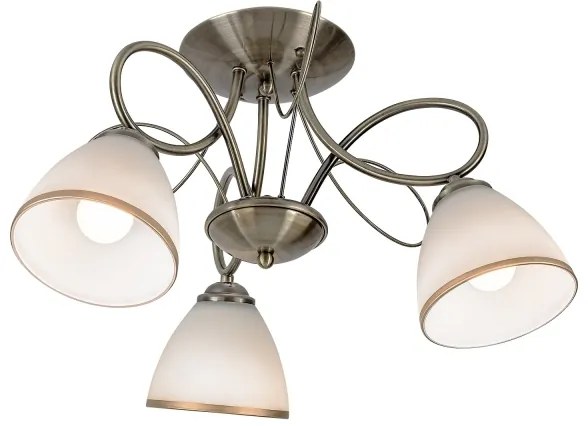Brilagi - Prisadený luster FRED 3xE27/60W/230V, priemer 59 cm, bronzový