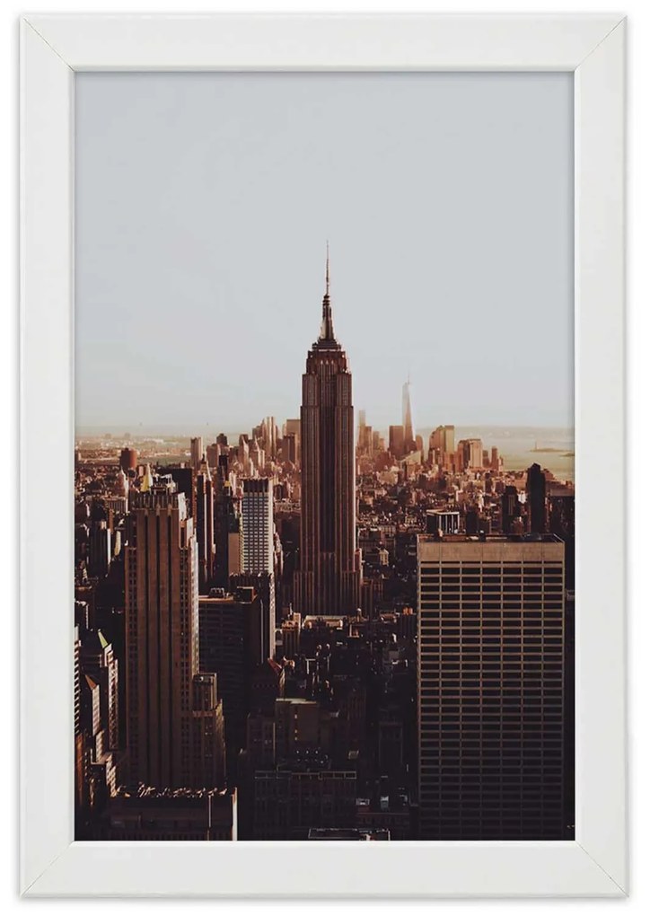 Gario Plagát Empire state building NYC Farba rámu: Bez rámu, Rozmery: 30 x 45 cm