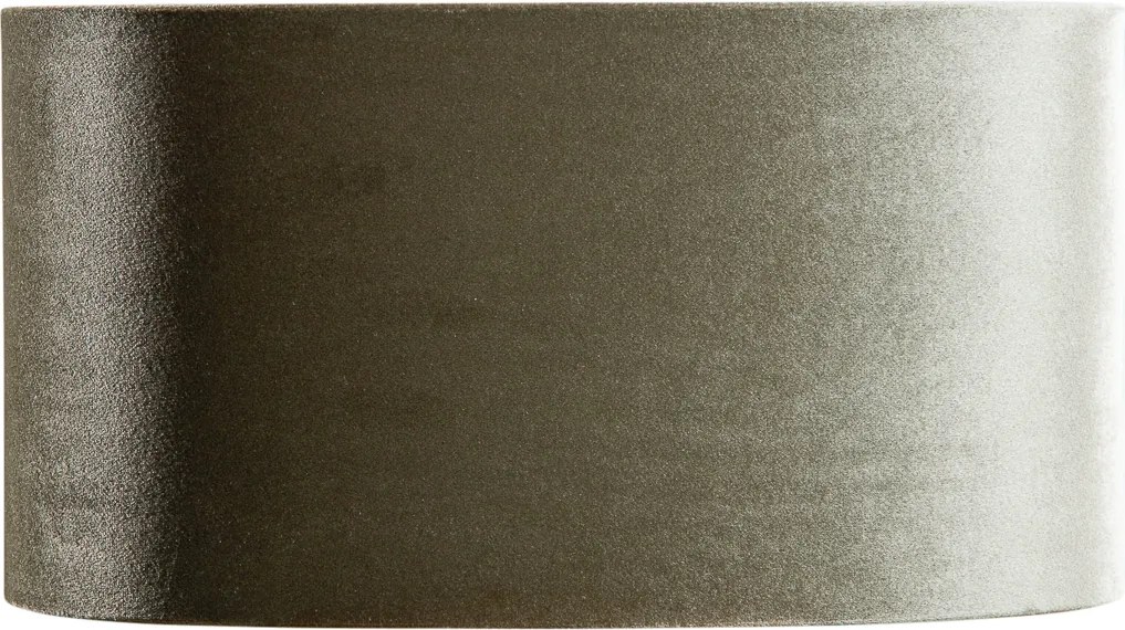 Zamatový tienidlo zelené so zlatým vnútorným oválnym 35/23/18