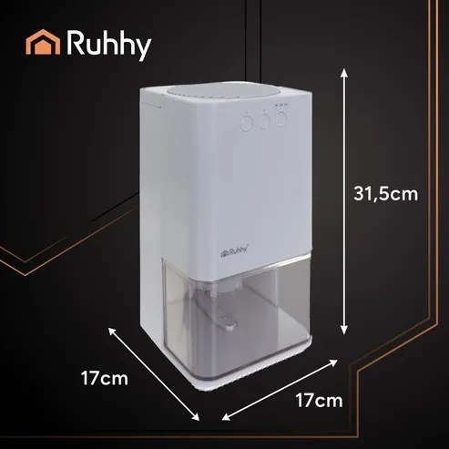 Odvlhčovač vzduchu Ruhhy - Biela