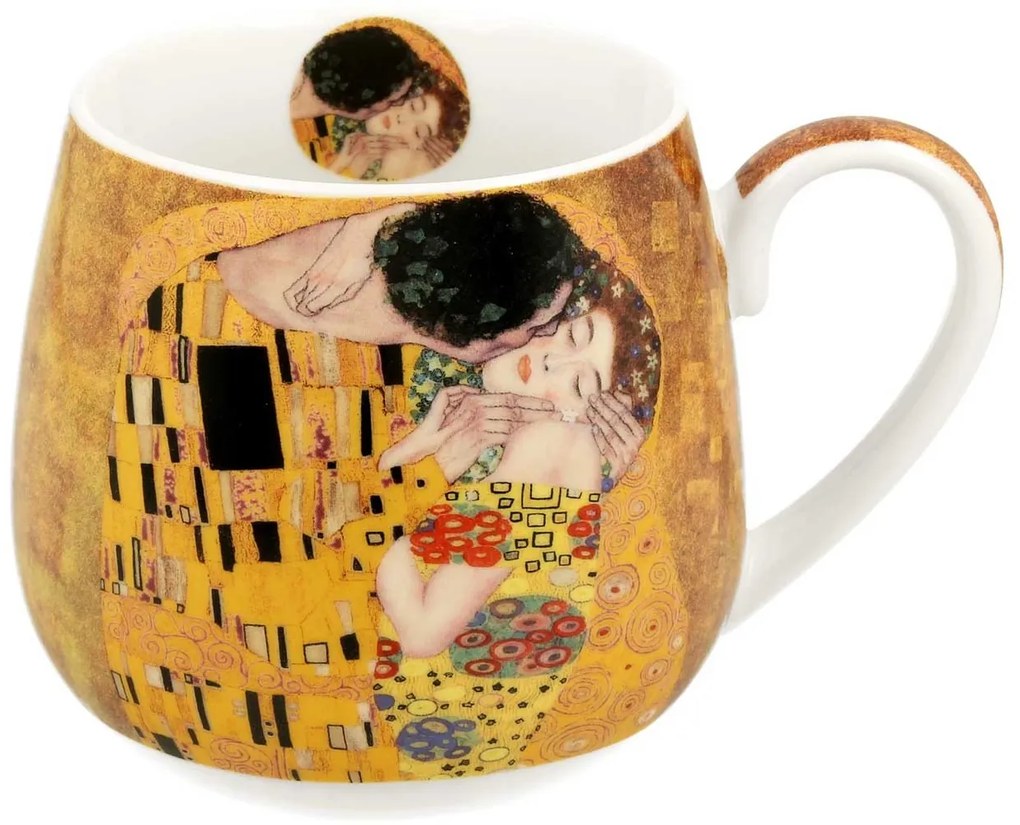Porcelánový hrnček Klimt The Kiss 430 ml
