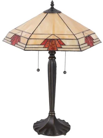 Tiffany stolná lampa 44*59 2*E27