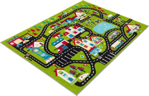 Koberec Agnella Funky Top Super Mesto C limetka