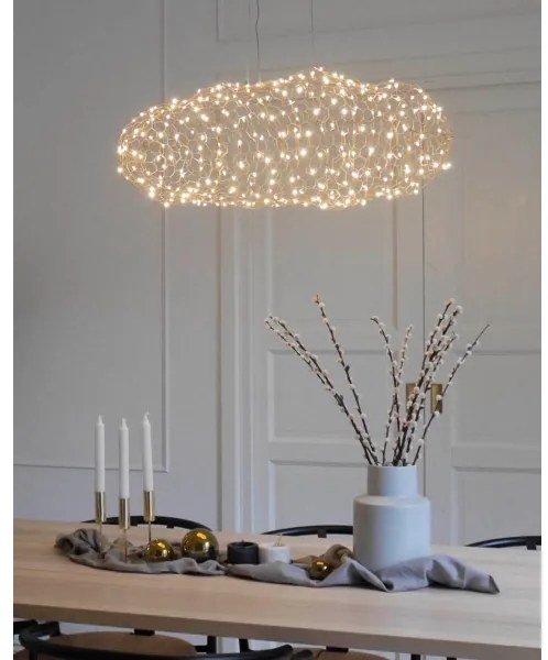 ByRydens 4201250-6501 - LED Luster na lanku HAYDEN LED/15W/230V zlatá