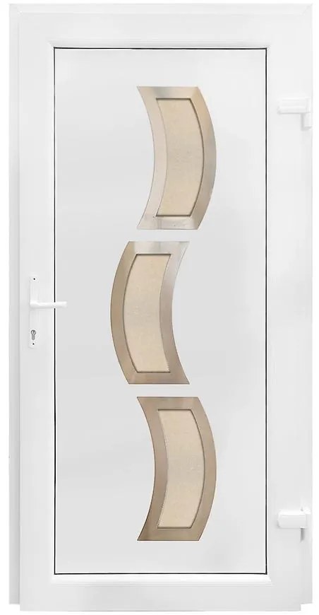 Dvere vchodové Osijek D32 90P biele