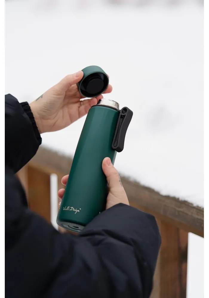 Zelená termoska 500 ml Fuori – Vialli Design