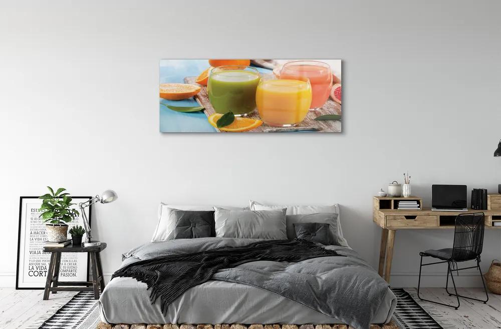 Obraz plexi Koktaily farebných skiel 120x60 cm